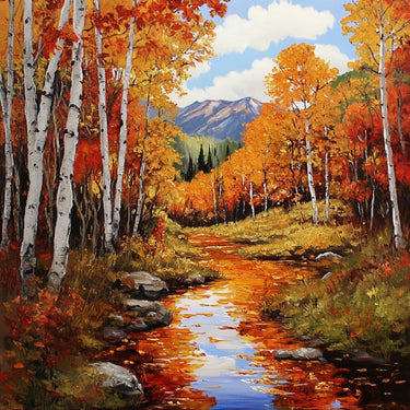 canvas of Autumn Season